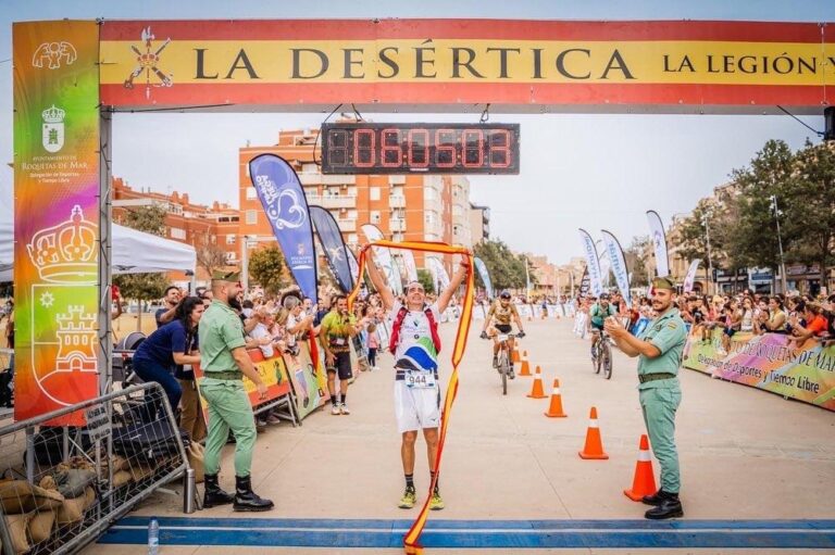 Juanjo Muriana, del Murgiverde Atletismo, ganador de La Desertica 2022